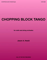 Chopping Block Tango Orchestra sheet music cover Thumbnail